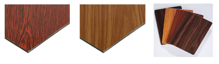 Panel compuesto de aluminio y madera